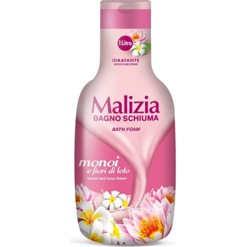 Ingrijire Personala & Cosmetice - Spumant de baie Malizia Bagno Schiuma, Monoi e fiori di loto, 1 L