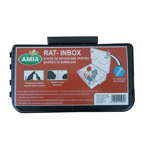 Casa, Gradina & Bricolaj - Statie intoxicare soareci si sobolani cu cheie Amia