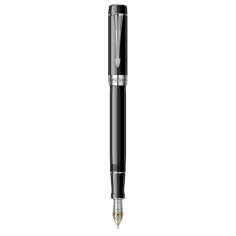 Birotica & Papetarie - Stilou Centennial 18k Nib Parker Duofold, Classic Black Pdt