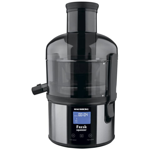 Electrocasnice & Climatizare - Storcator de fructe digital Hausberg HB-7545IN, 800-1000 W, 85 mm, 1L