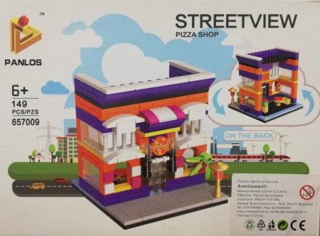Jocuri - Streetview: Pizza Shop. Set lego Pizzerie