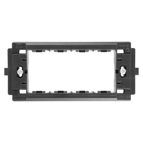 Accesorii prize si intrerupatoare - Suport rama Gewiss GW24202, 4 module, 1 buc