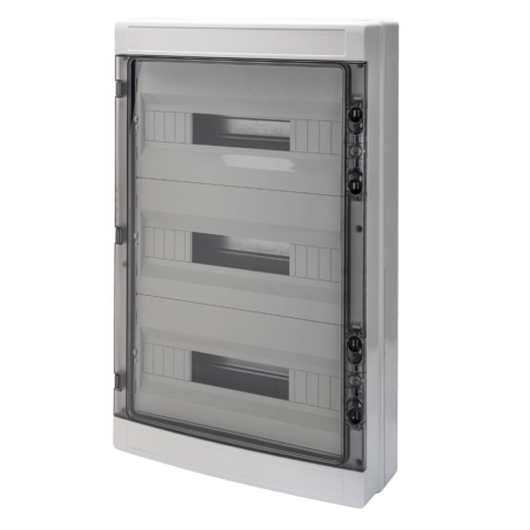 Casa, Gradina & Bricolaj - Tablou Sigurante, Aplicat, 54(18x3) Module, Ip65, Gewiss Gw40108, 1 buc