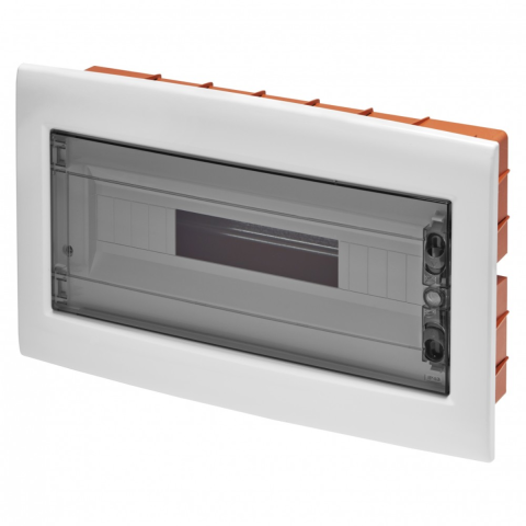 Casa, Gradina & Bricolaj - Tablou Sigurante, Incastrat, 18 Module, Cu Bareta Inclusa, Gewiss Gw40608bs, 1 buc