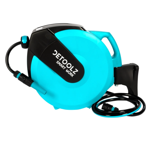 Furtunuri gradinarit - Tambur automat Detoolz cu furtun 20m 1/2" G01