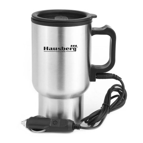 Termosuri si Cani termos - Termos electric pentru masina Hausberg HB-H 1460, 12V, 450 ml