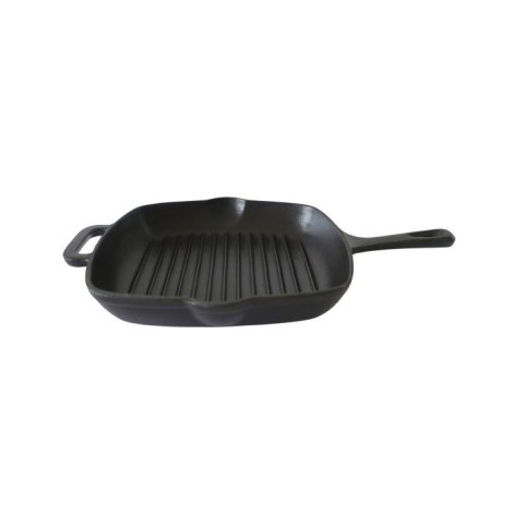 Casa, Gradina & Bricolaj - Tigaie Grill din Fonta emailata Hausberg HB-H1562, 27 cm