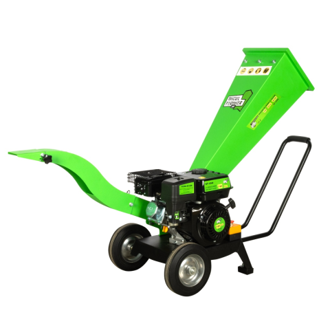 Casa, Gradina & Bricolaj - Tocator pentru crengi si vita de vie Micul Fermier, Ø60mm, motor benzina 7CP pentru rumegus