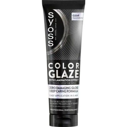 Ingrijire Personala & Cosmetice - Toner de par Color Glaze Clear Syoss, 130 ml