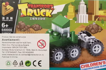 Jocuri - Transport Truck Set lego utilaje de constructie