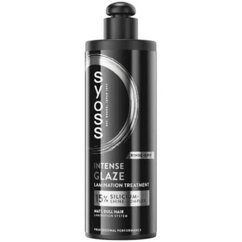 Ingrijire Personala & Cosmetice - Tratament de Laminare Syoss Intense Glaze, pentru par tern, fara stralucire, cu 15% Silicium, 200 ml