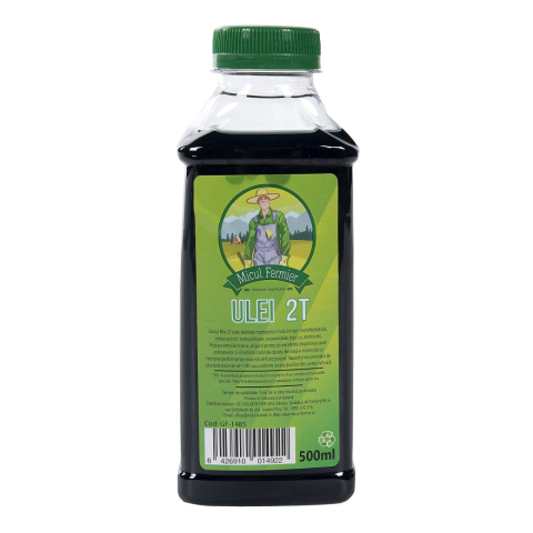 Gradinarit - Ulei amestec 2T Micul Fermier, Verde, 0.5L