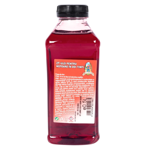 Gradinarit - Ulei amestec 2T Micul Padurar, Rosu, 0.5L