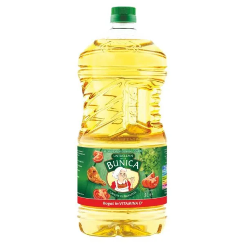 Bacanie - Ulei de Florea Soarelui Untdelemn Bunica, 3 L