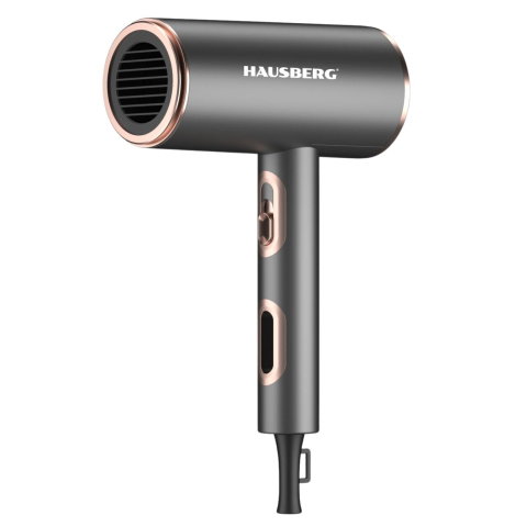 Ingrijire Personala & Cosmetice - Uscator de par Hausberg HB-263GR, 2200 W, 3 trepte de incalzire