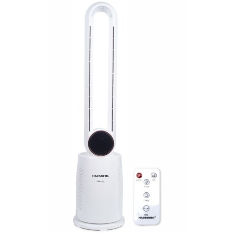Electrocasnice & Climatizare - Ventilator turn digital Hausberg HB-5957AB, 65W, 12 viteze