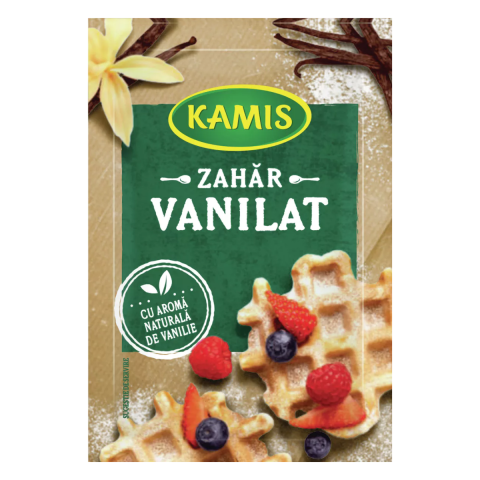 Alimente de baza - Zahar vanilat, Kamis, 12 g