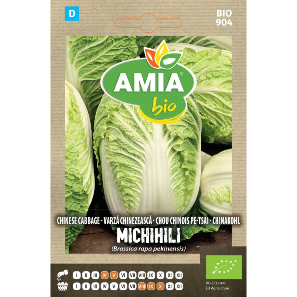 Seminte bio de varza chinezeasca Amia Michihili, 0,5 g [0]