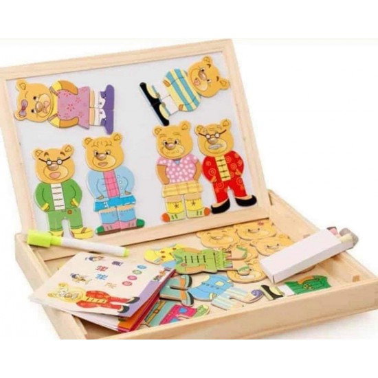 Tabla magnetica din lemn-ursuleti cu emotii [2]