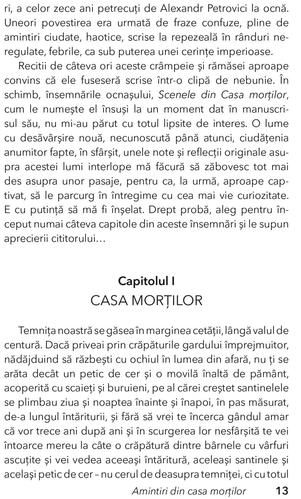 Amintiri din Casa Mortilor [9]