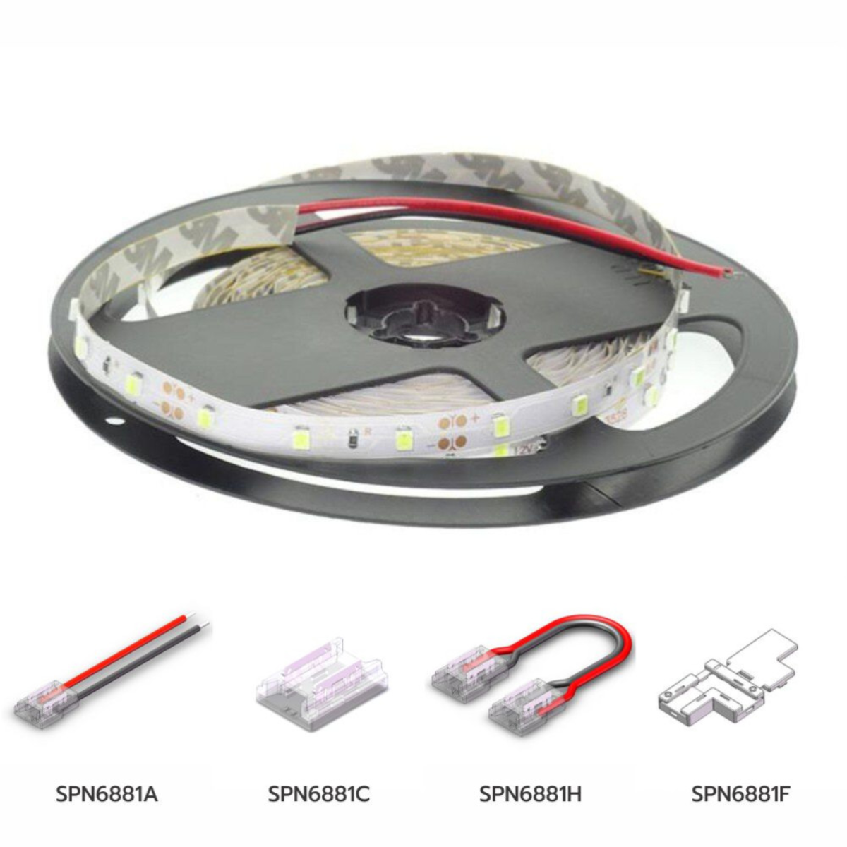 Banda LED 12V 14.4W/M 60LED/m, IP20 R5050, 6400K, Delight DL66513 - rola 5m [1]