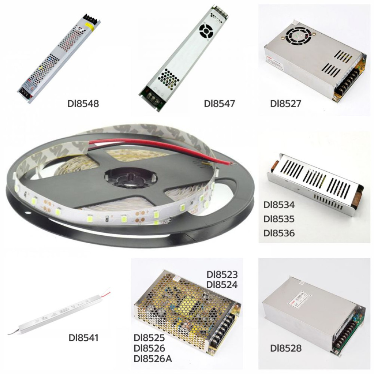Banda LED 12V 14.4W/m, 60LED/m, IP65, R5050 4100K, Delight DL66515 - rola 5m [1]