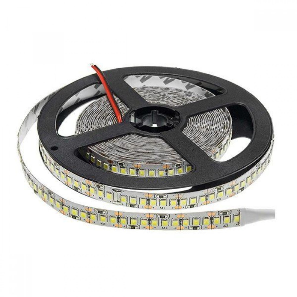 Banda LED 12V 9.6W/m, 120LED/m, IP20, R2835, 3000K, Delight DL66701 - rola de 5m [2]