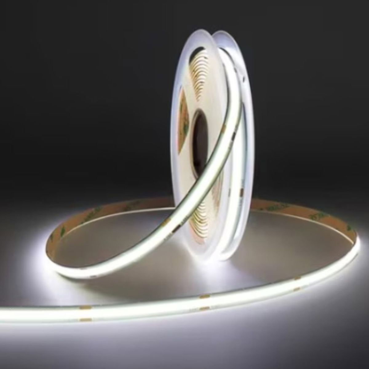 BANDA LED COB 480 LED/m 12W/m 6000K 24V IP67 PCB 8mm, Spin SPN6833, 5m/rola [0]