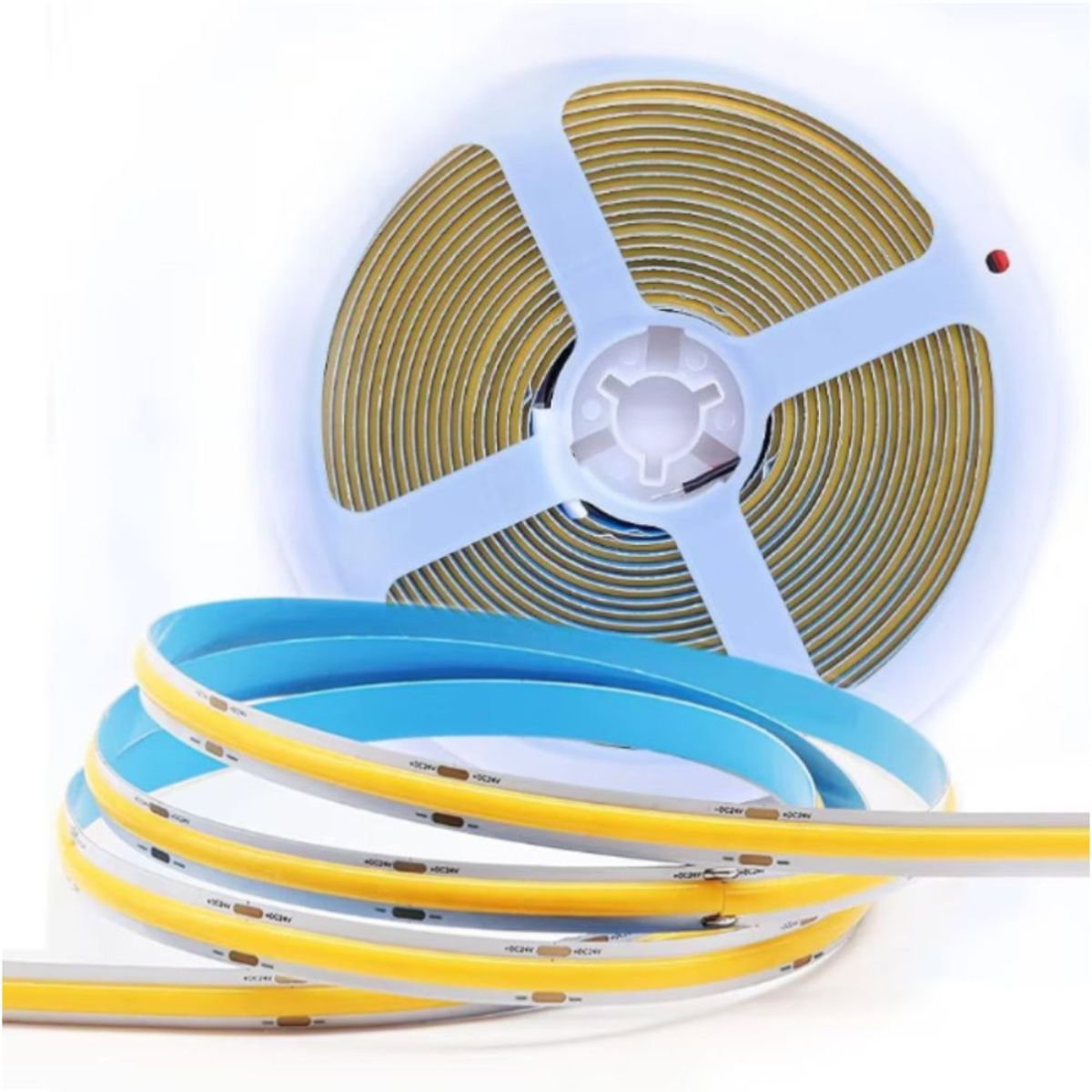 BANDA LED COB 480 LED/m 12W/m 6000K 24V IP67 PCB 8mm, Spin SPN6833, 5m/rola [1]