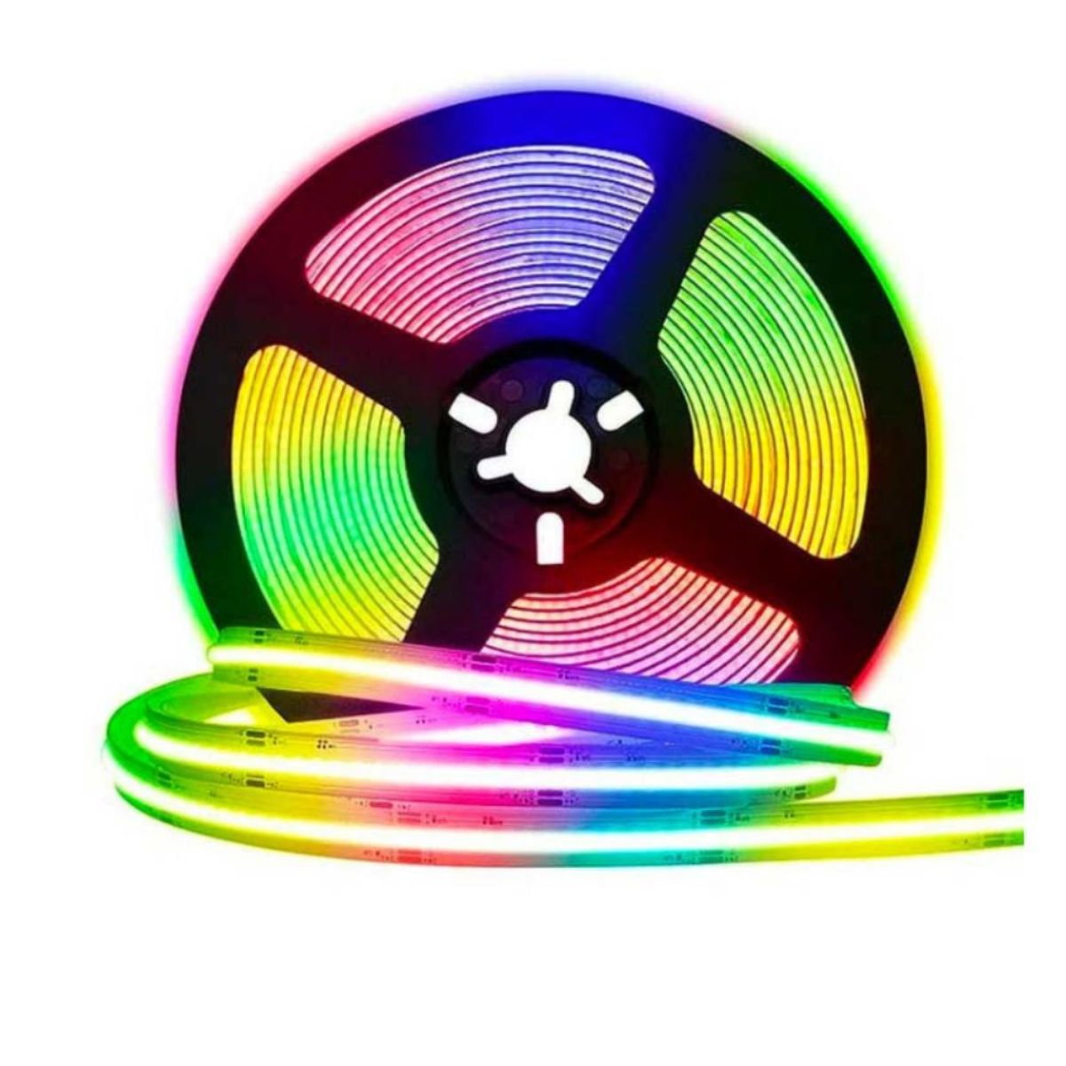 BANDA LED COB RGB 672 LED/m 21W/m 24V, Spin SPN6816R, 5m/rola [0]