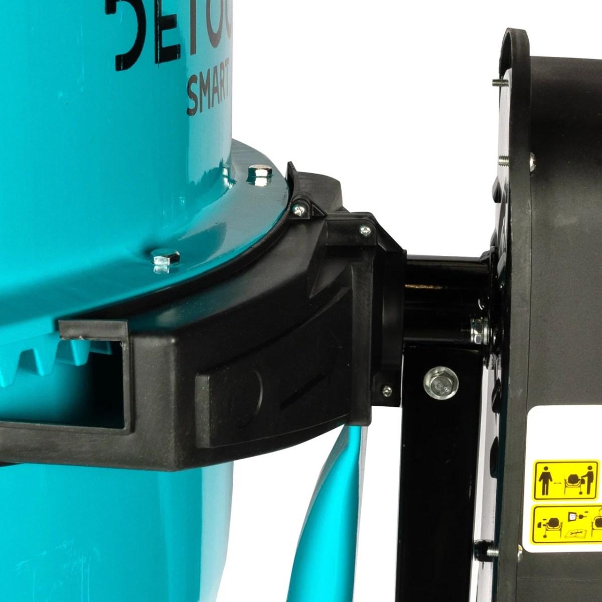 Betoniera Detoolz 200L, 1200W, cu roti si coroana de fonta [1]