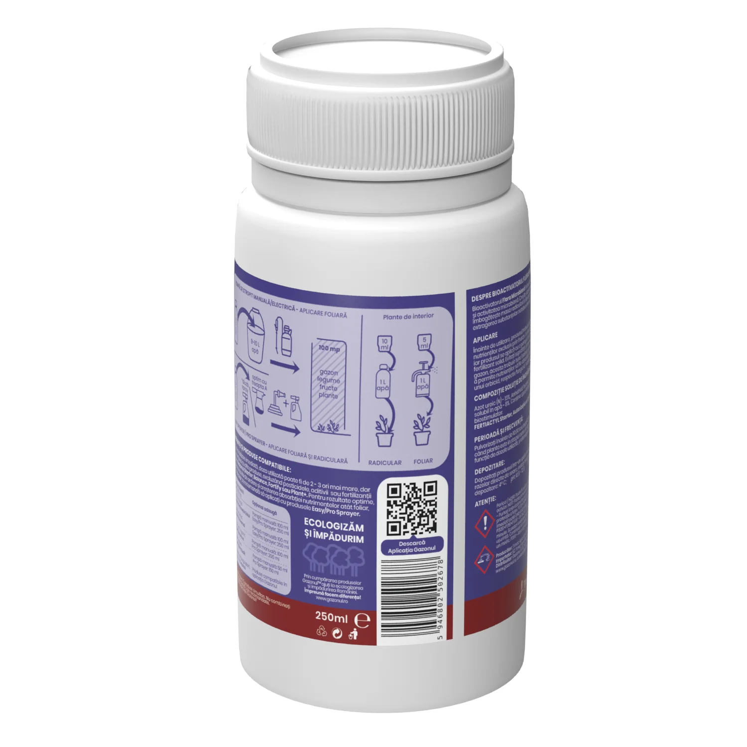 Bioactivator Flora Microbiana pentru radacini puternice si mobilizarea nutrientilor, 250 ml [1]