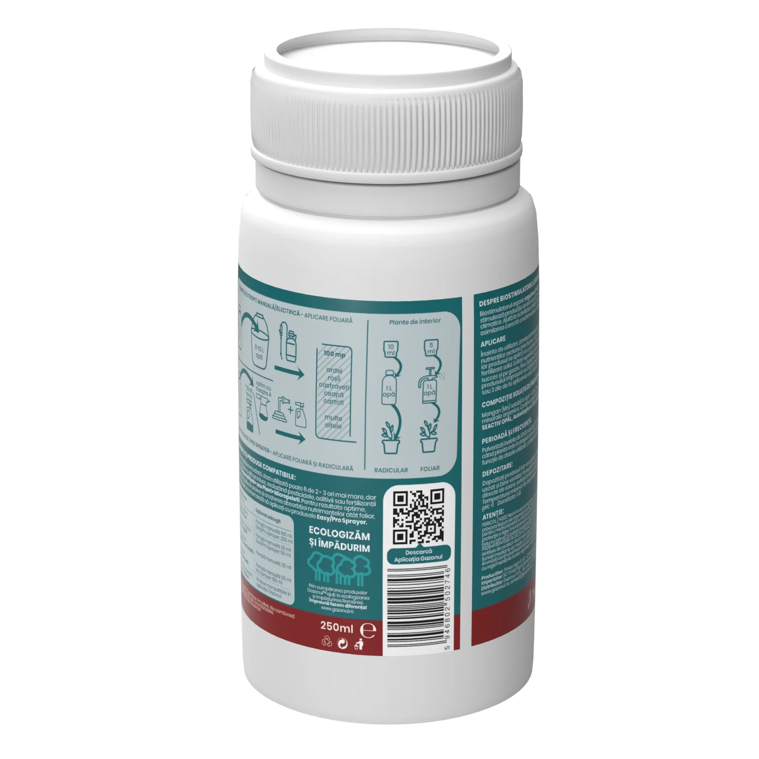 Biostimulator Organic Legume si Fructe pentru productii bogate si naturale, 250 ml [1]