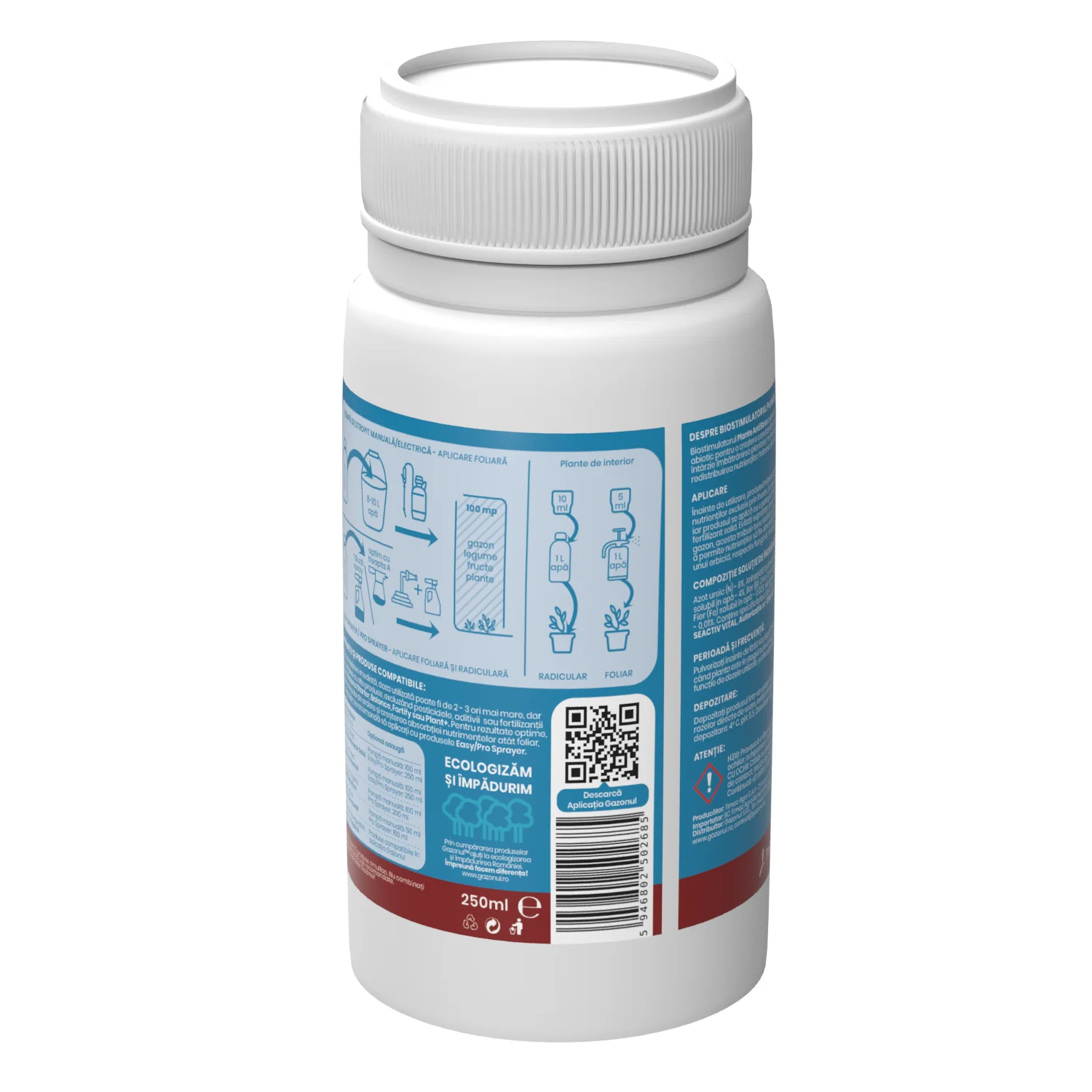 Biostimulator Plante AntiStres, protectie osmotica si fotosinteza activa, 250 ml [1]