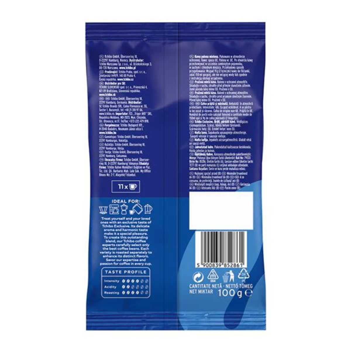 Cafea macinata Tchibo Exclusive 100g [1]