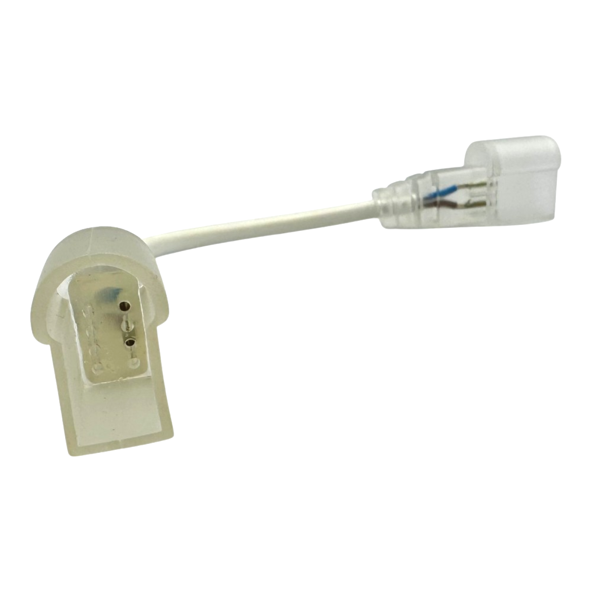 Conector+fir+ Conector Neon Flex Pt 14x23mm 9mm PIN, Delight DL66610H, 1 buc [1]