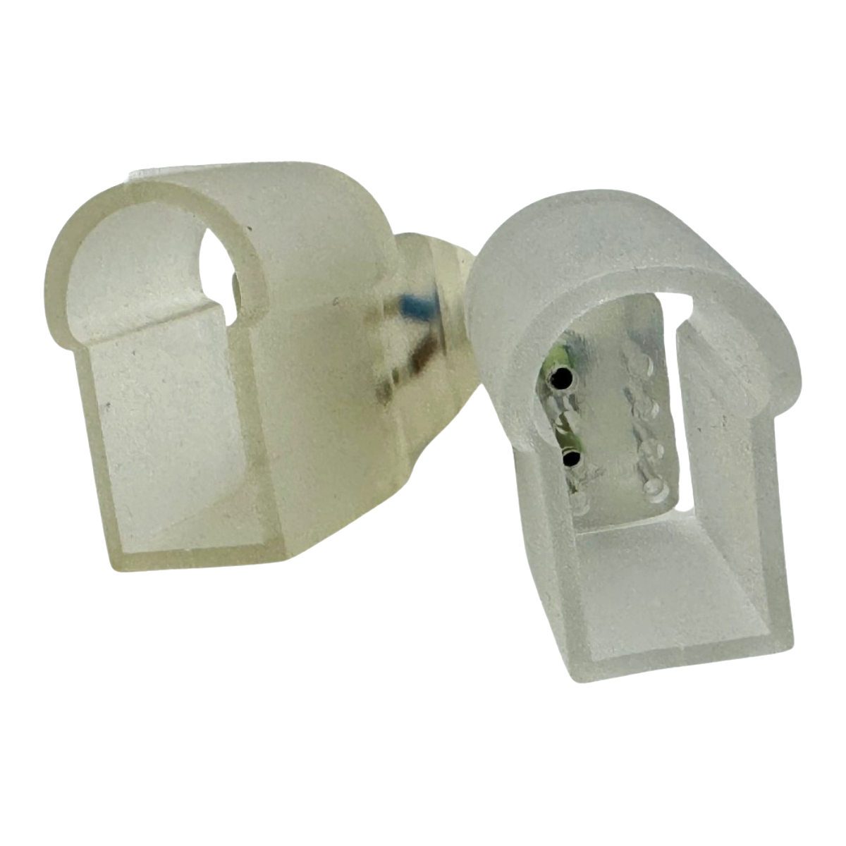 Conector+fir+ Conector Neon Flex Pt 14x23mm 9mm PIN, Delight DL66610H, 1 buc [2]
