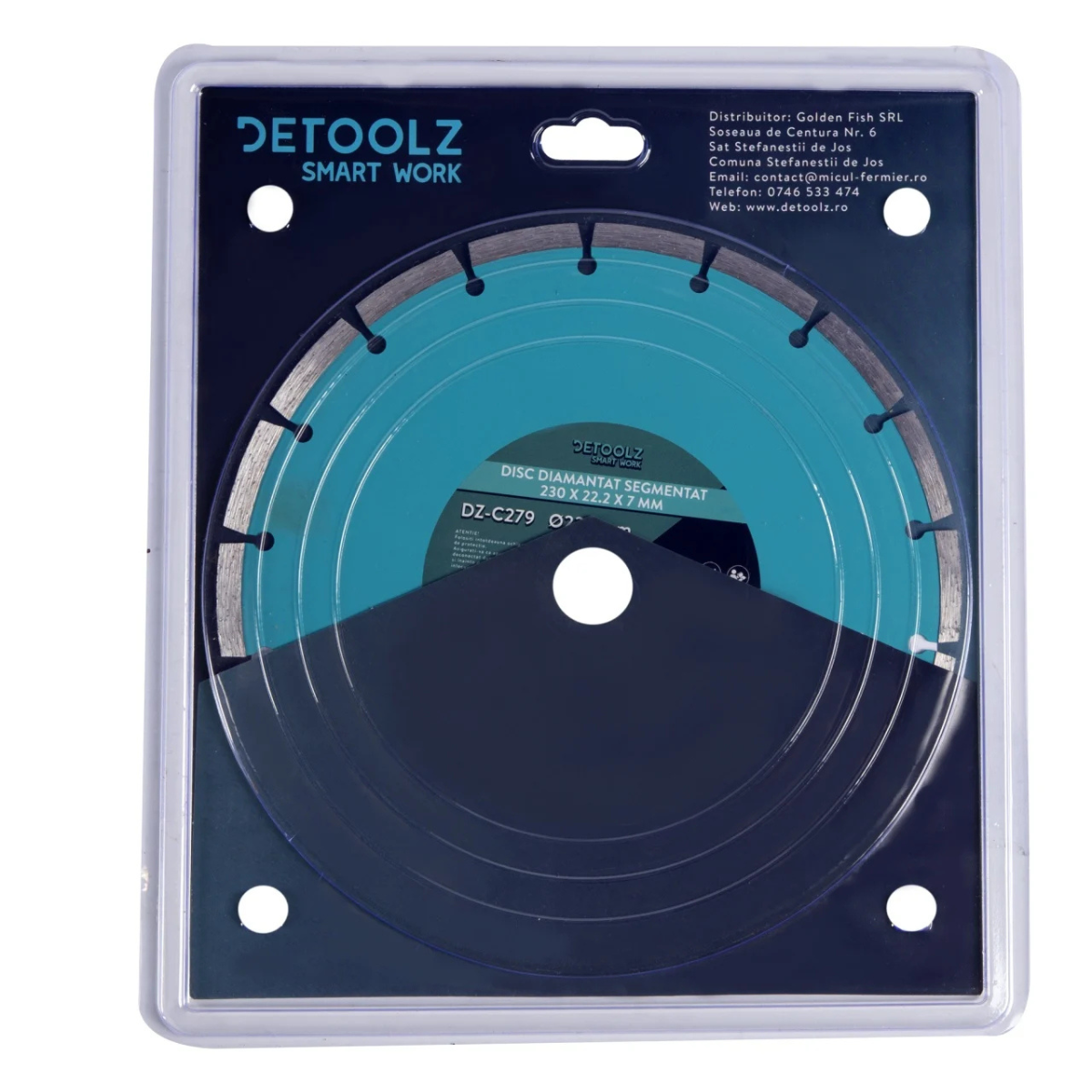 Disc diamantat segmentat 230x25.4x7mm [1]