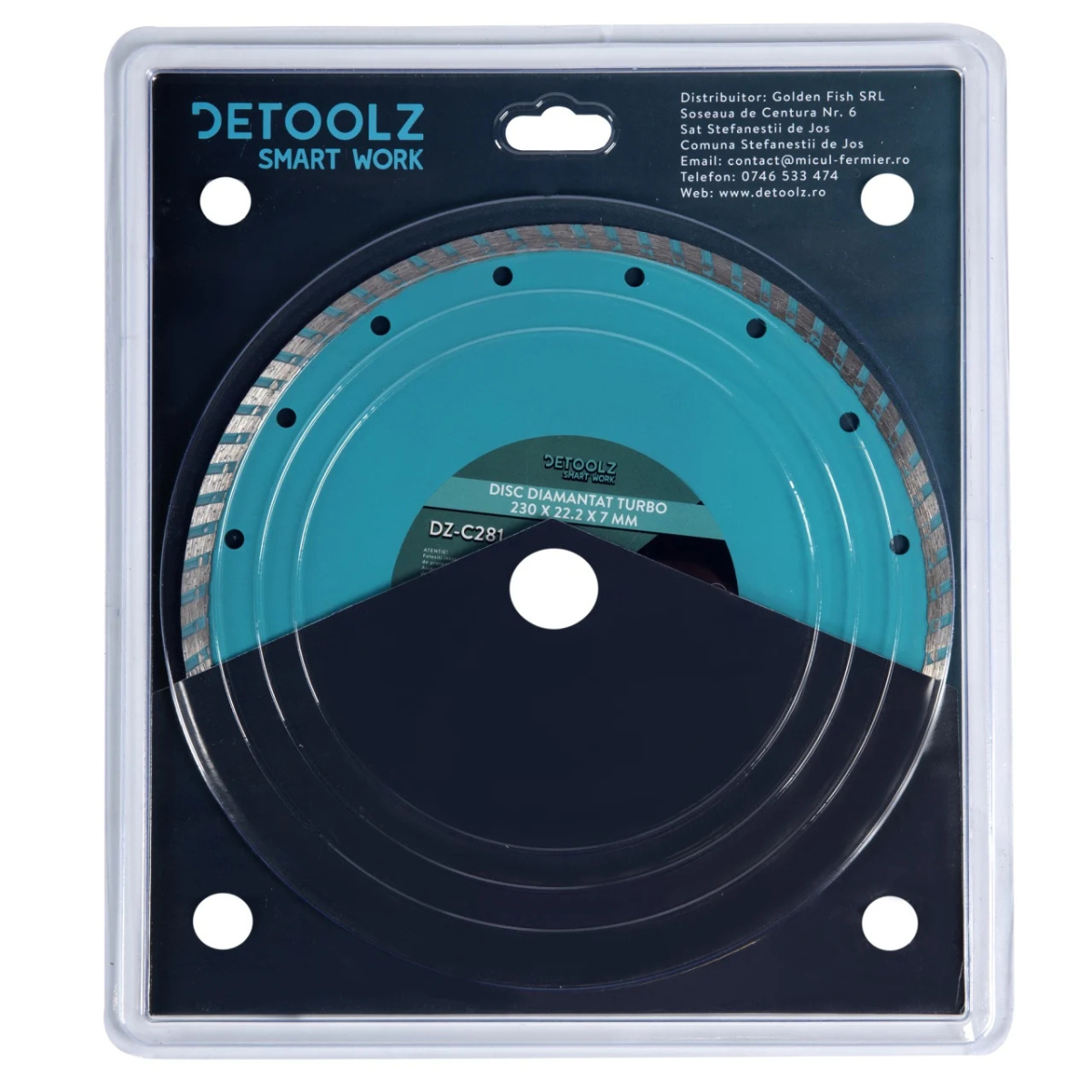 Disc diamantat turbo 230x25.4x7mm [1]