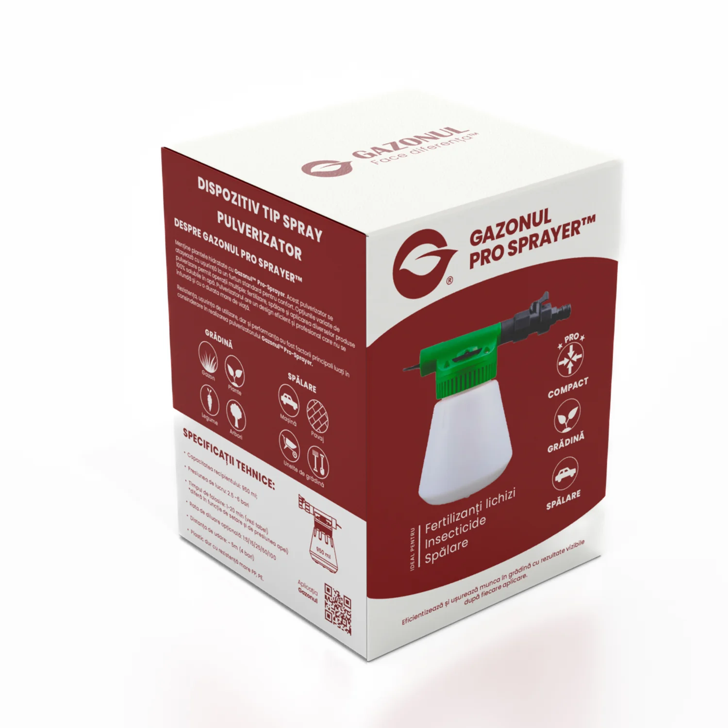 Dispenser PRO Sprayer, distribuitor tip spray pulverizator, capacitate 0.95 L [7]