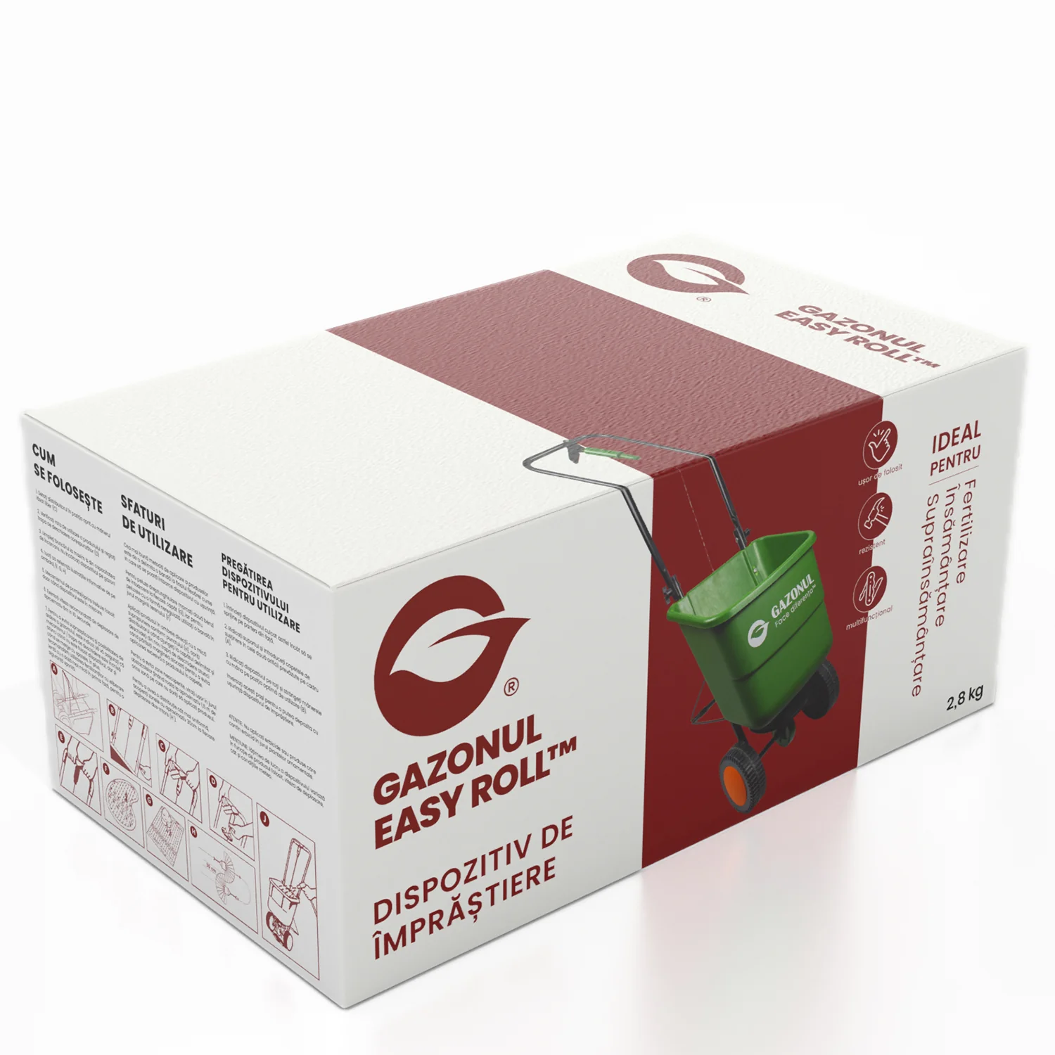 Dispozitiv de imprastiere Easy Roll, manual, capacitate 12 L [7]