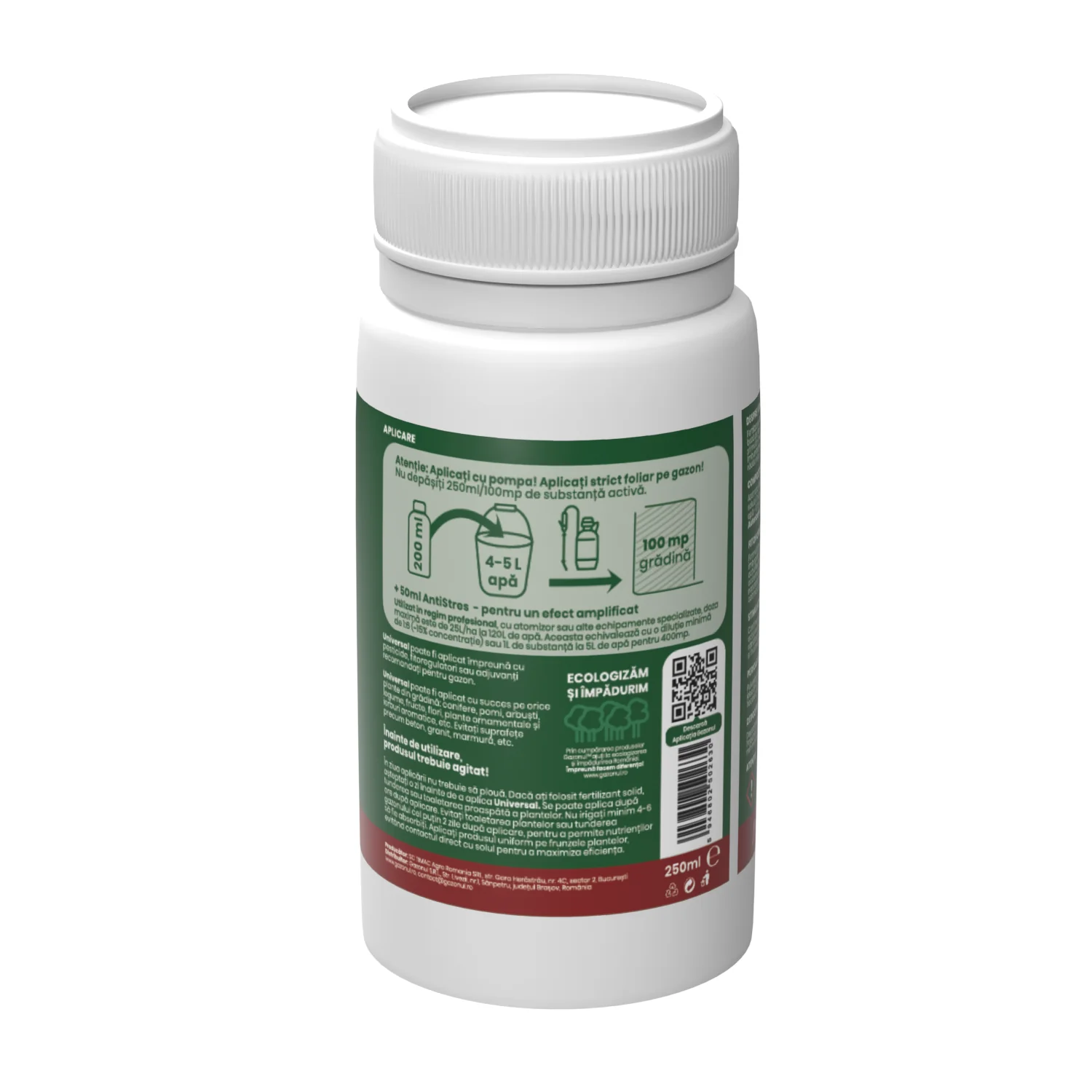 Fertilizant Gradina Universal pentru gazon, flori si plante ornamentale, 250 ml [1]