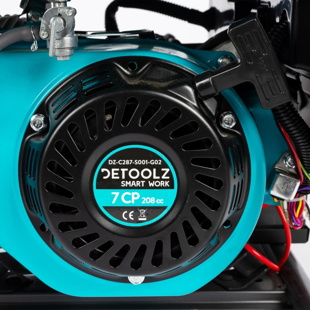 Generator Detoolz 3kW 2P230 B4T pornire electrica 15L fara roti G02 [3]