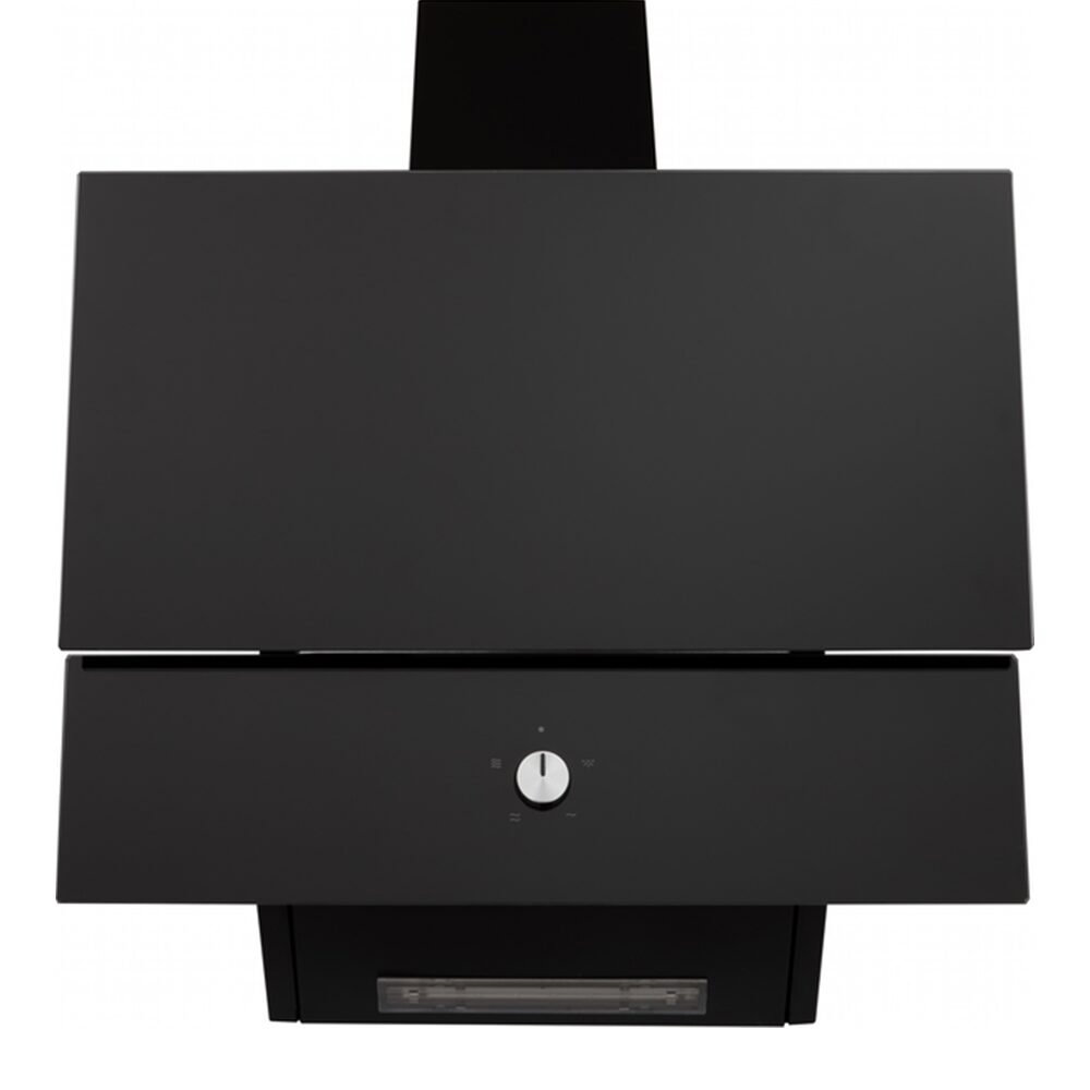 Hota Incorporabila decorativa Hausberg HB-2285NG, 163 W , Filtru aluminiu, Putere de absorbtie 650 m3/h, 60 cm, Negru [1]