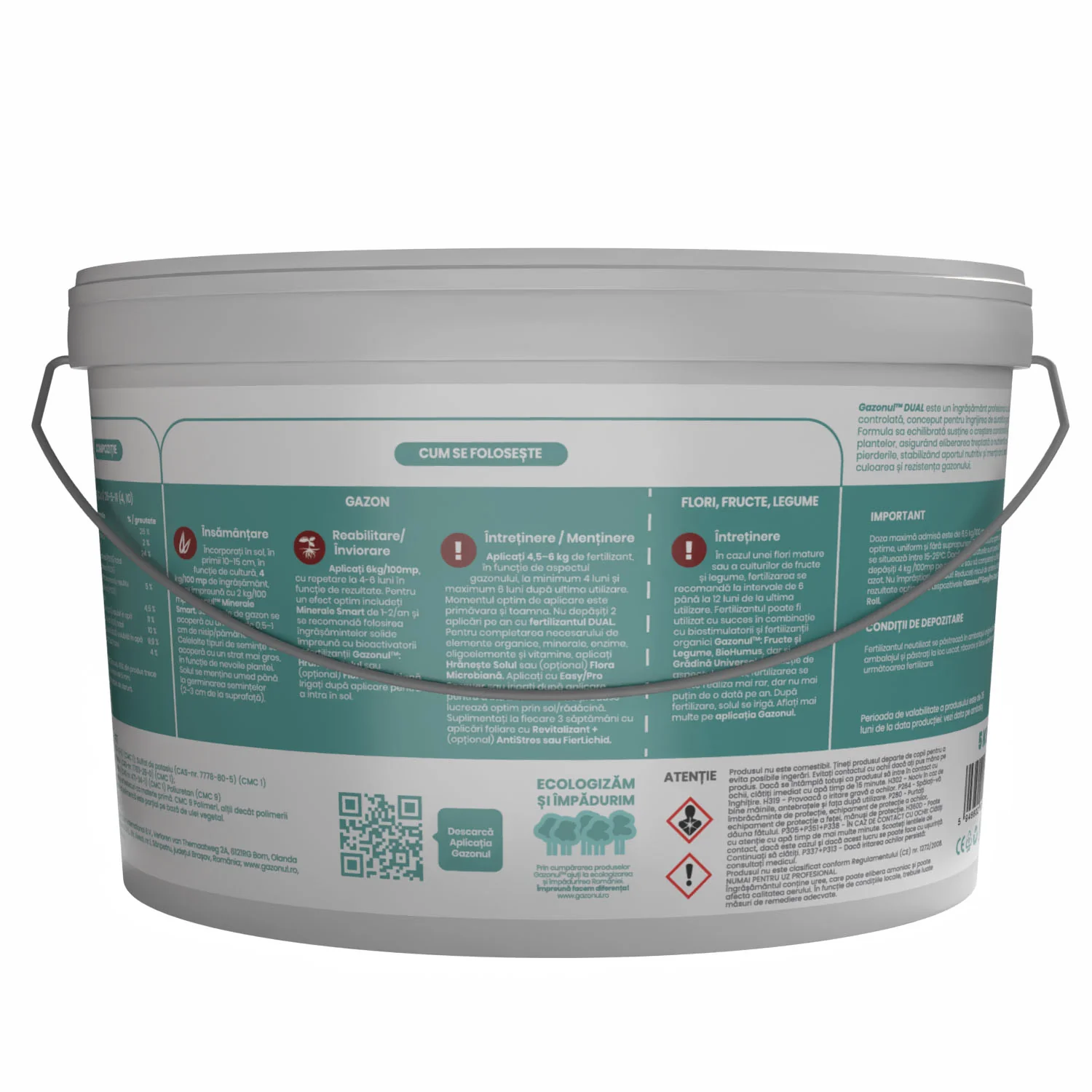 Ingrasamant Dual cu eliberare controlata si efect pana la 6 luni, 5 KG [2]