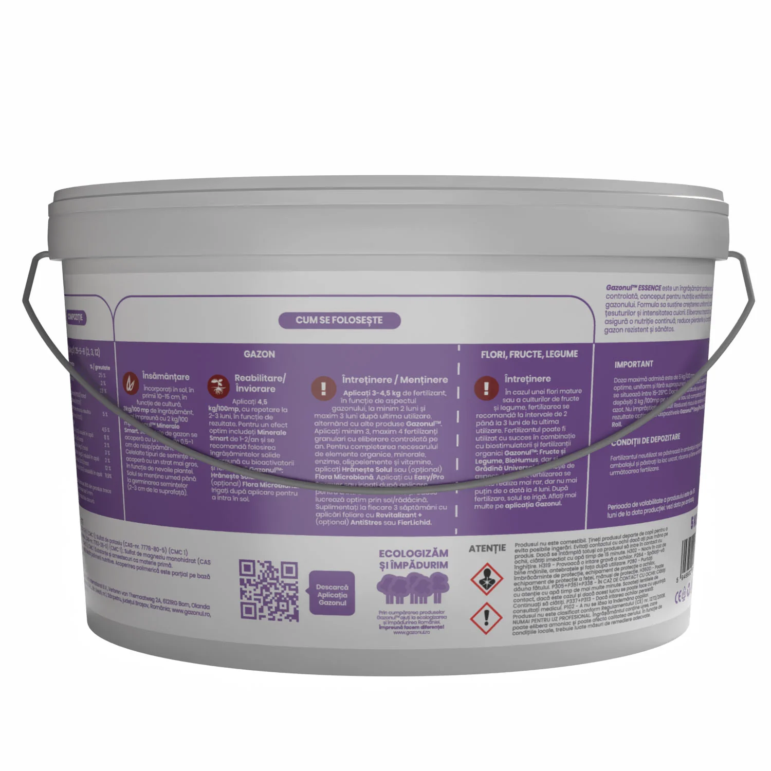 Ingrasamant Essence cu eliberare controlata pentru intretinerea gazonului, 5 KG [2]
