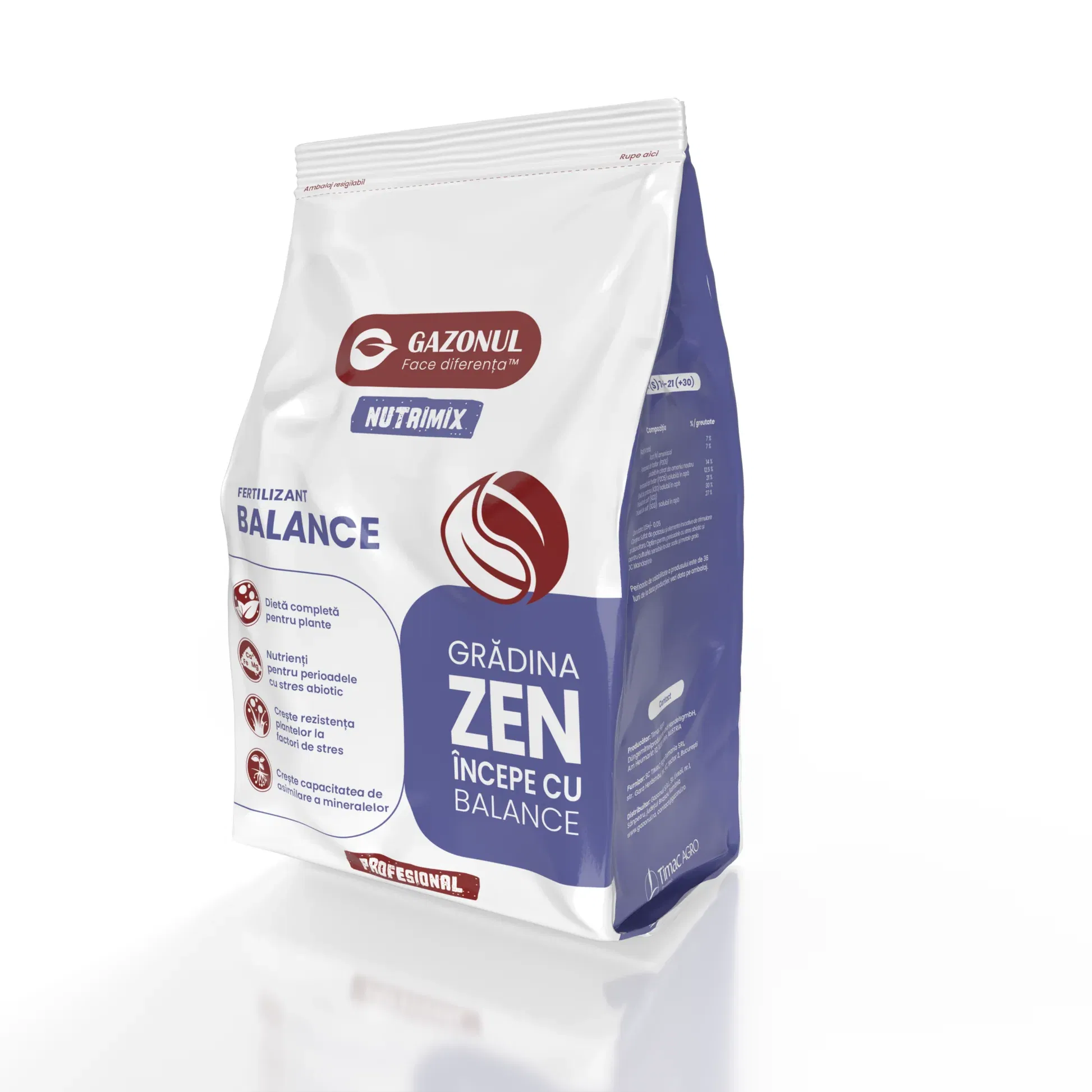 Ingrasamant gazon Balance pentru intretinerea si mentinerea aspectului, 6 KG [1]