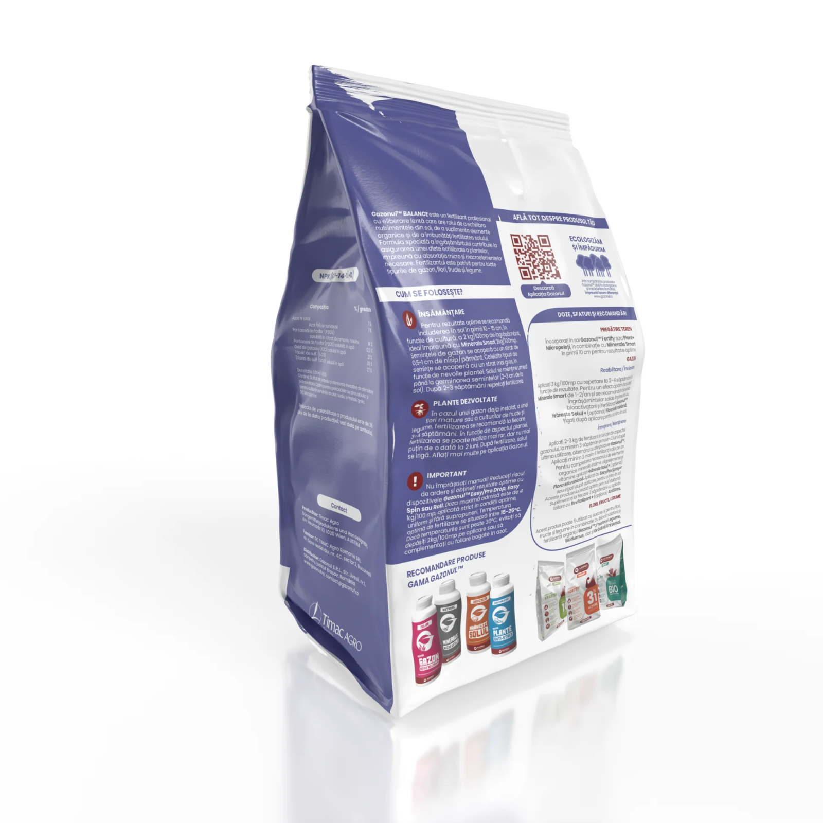 Ingrasamant gazon Balance pentru intretinerea si mentinerea aspectului, 6 KG [3]