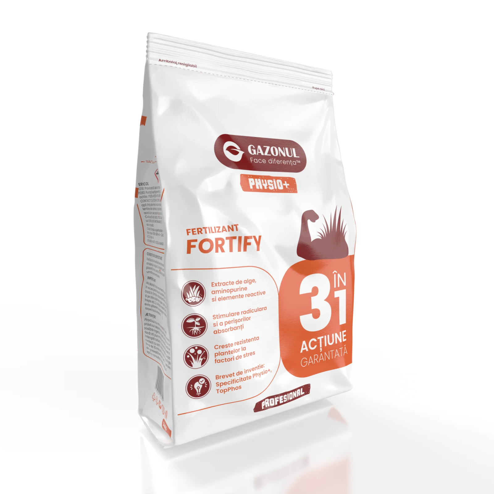 Ingrasamant gazon Fortify pentru radacini puternice si rezistenta la stres, 3 KG [2]