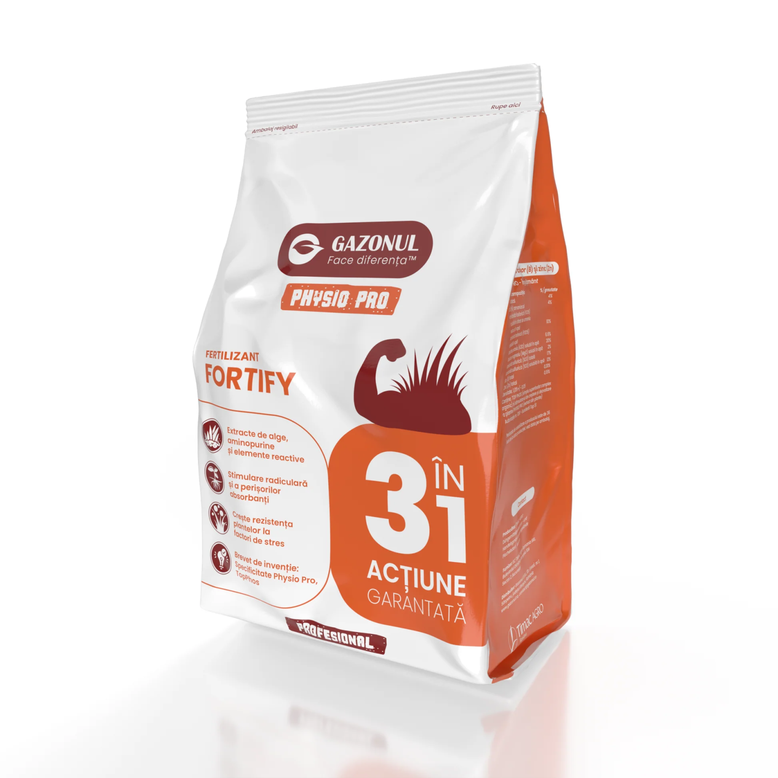 Ingrasamant gazon Fortify pentru radacini puternice si rezistenta la stres, 6 KG [1]